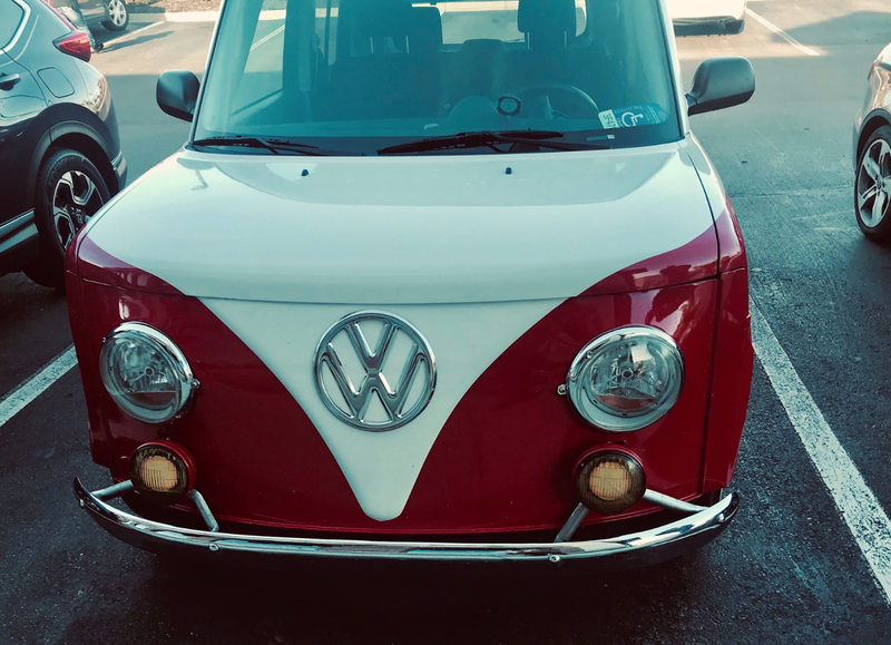 Illustration for article titled This Scion xB Dressed as an Old Volkswagen Microbus Is Remarkably Well Done